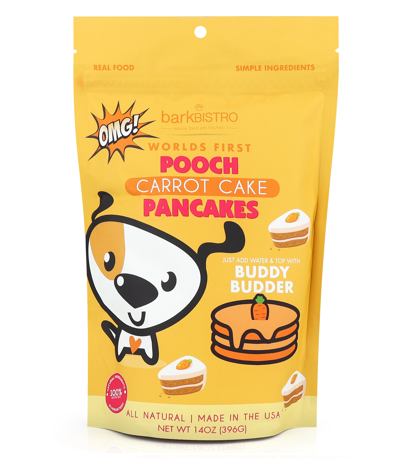 Bark Bistro, Carrot Cake Pooch Pancakes - 14 oz