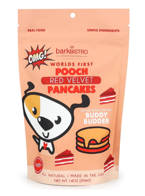 Bark Bistro, Red Velvet Pooch Pancakes - 14 oz