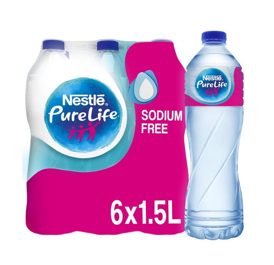 Nestle Pure Life Water - 1.5 Liter x 6
