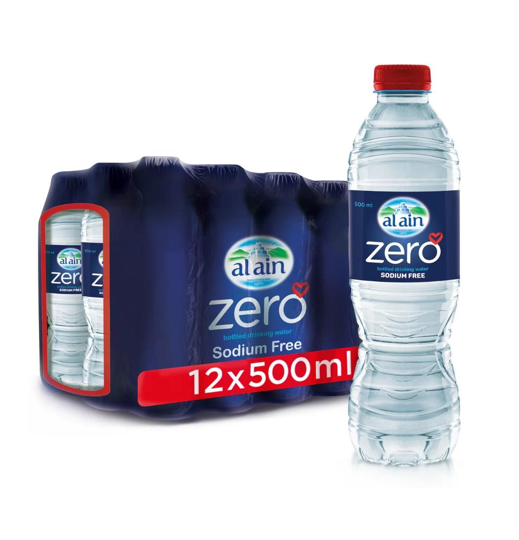 Al Ain Water, Zero Sodium - 500 ml x 12