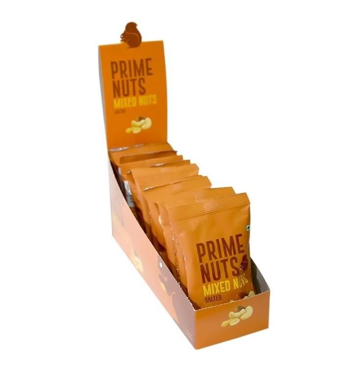 Prime Nuts, Salted Mixed Nuts - 20g x 12