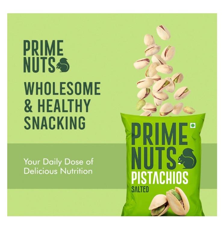 Prime Nuts, Salted Pistachio Nuts - 20g x 12