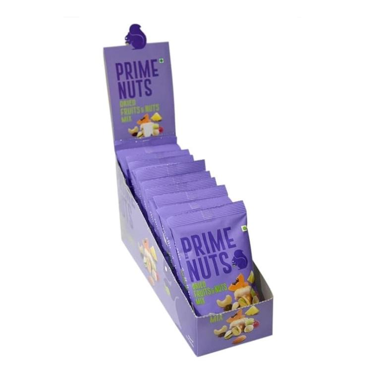 Prime Nuts, Fruits & Nuts - 30g x 12