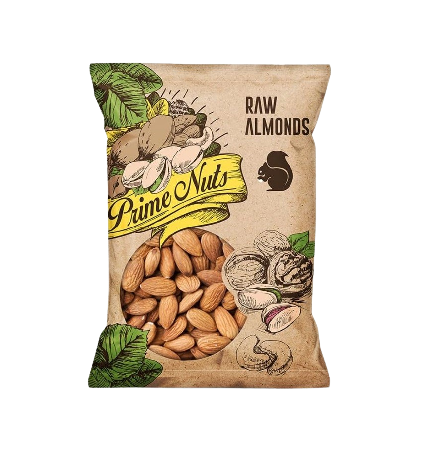 Prime Nuts, Raw Almond - 175g x 24