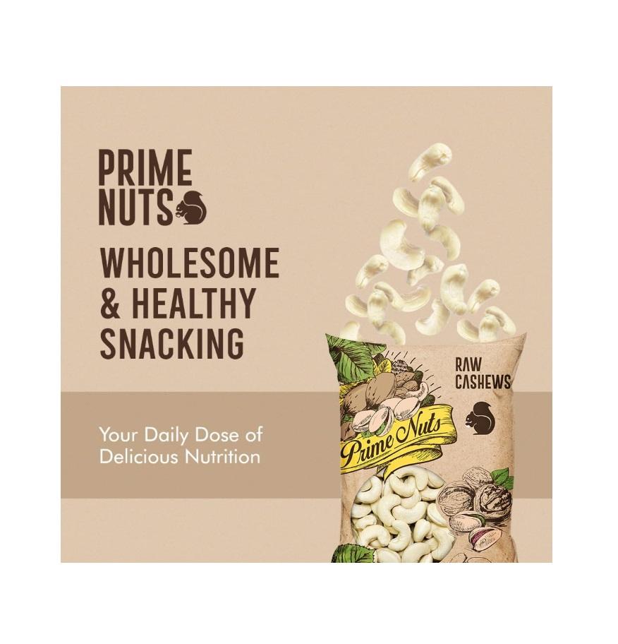 Prime Nuts, Raw Cashew - 175g x 24
