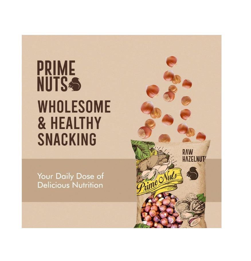 Prime Nuts, Raw Hazelnuts - 175g x 24