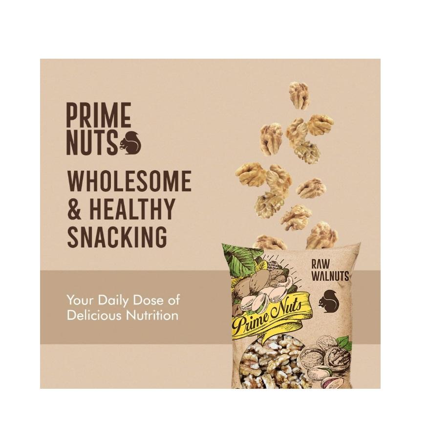 Prime Nuts, Raw Walnut - 150g x 24