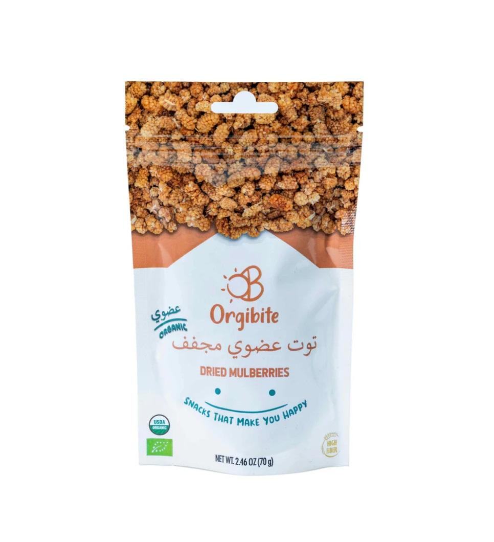 Orgibite Organic Dried Mulberries - 70g