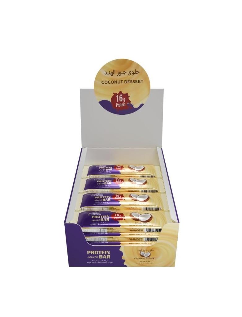 Camelicious Protein Bar, Coconut - 60g x 12