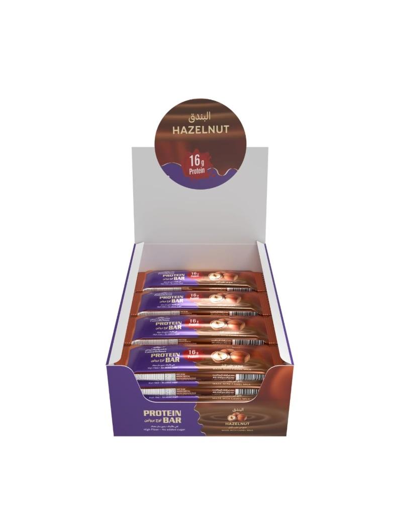 Camelicious Protein Bar, Hazelnut - 60g x 12