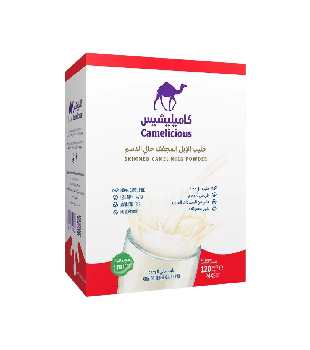 Camelicious Camel Milk Skimmed Powder - 5g x 24 sachet