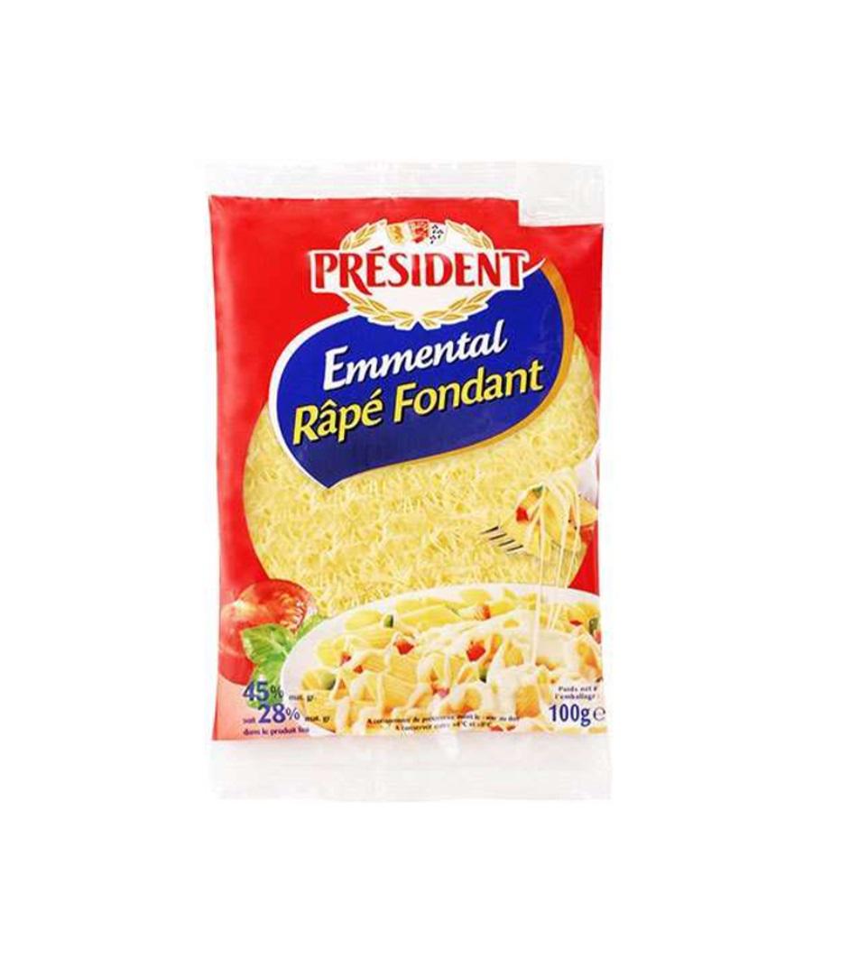 President Emmental Grated - 100g