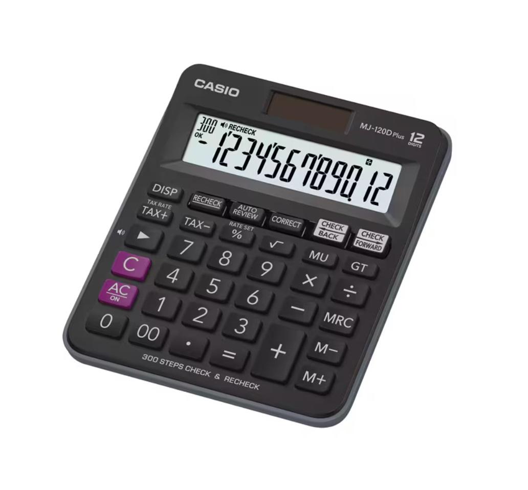 Casio Calculator, MJ-120D Plus