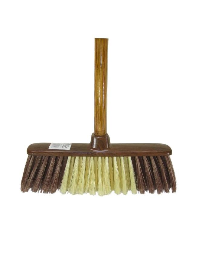 Soft Broom with Wooden Handle