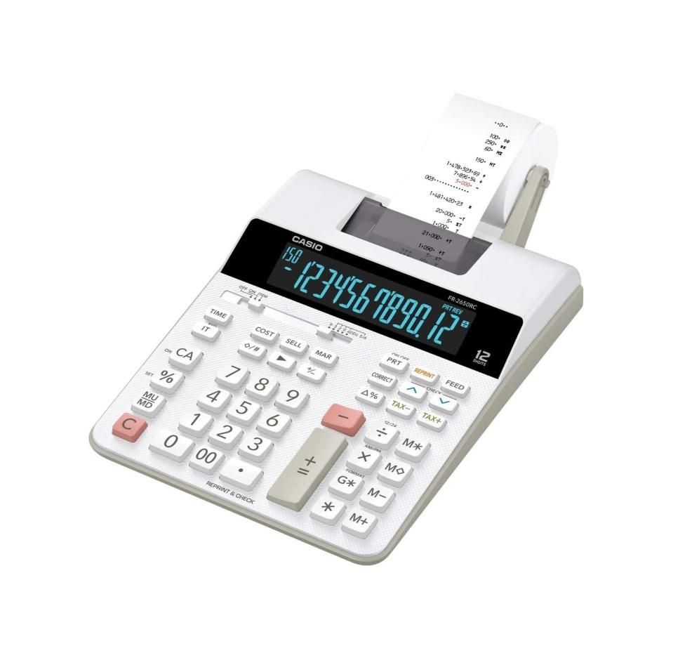 Casio FR-2650RC Printing Calculator