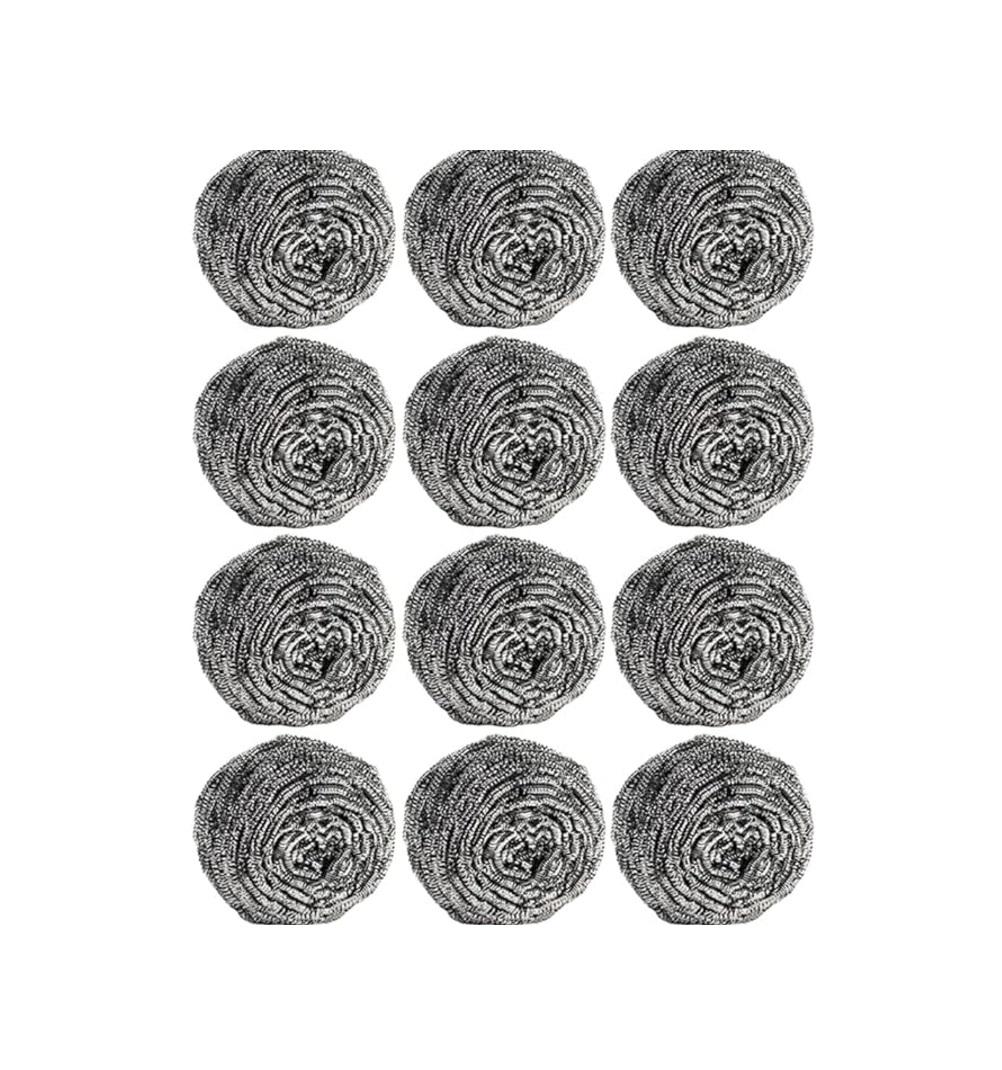 Steel Wool Scrubber - 12 pcs