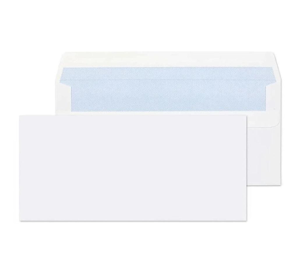 Envelope, White DL Size - 250 Pieces