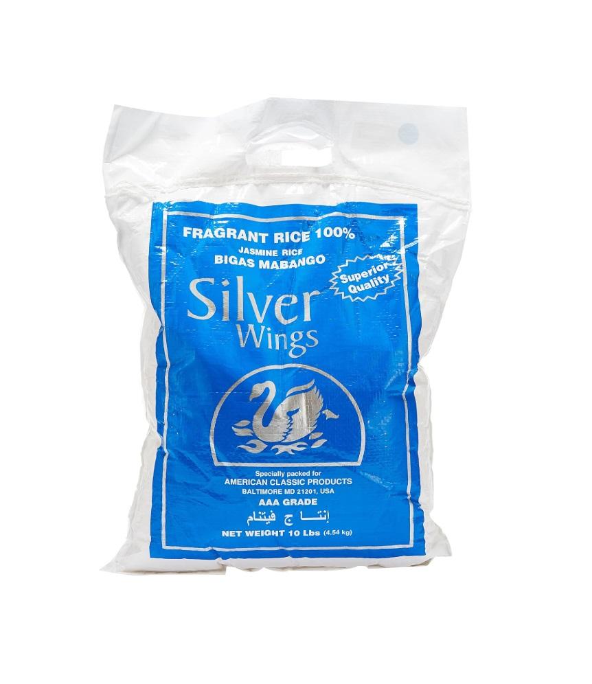 Silver Wings Fragrant Jasmine Rice - 4.5 kg