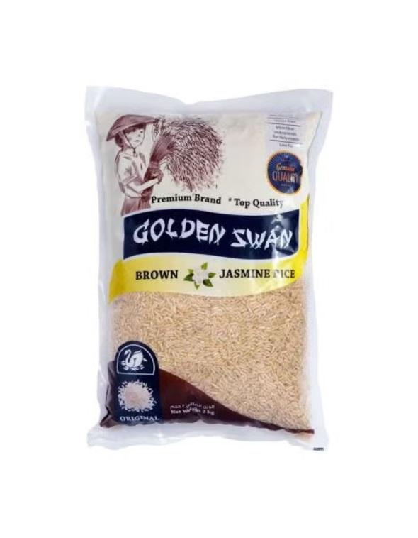Golden Swan Brown Jasmine Rice - 2 kg