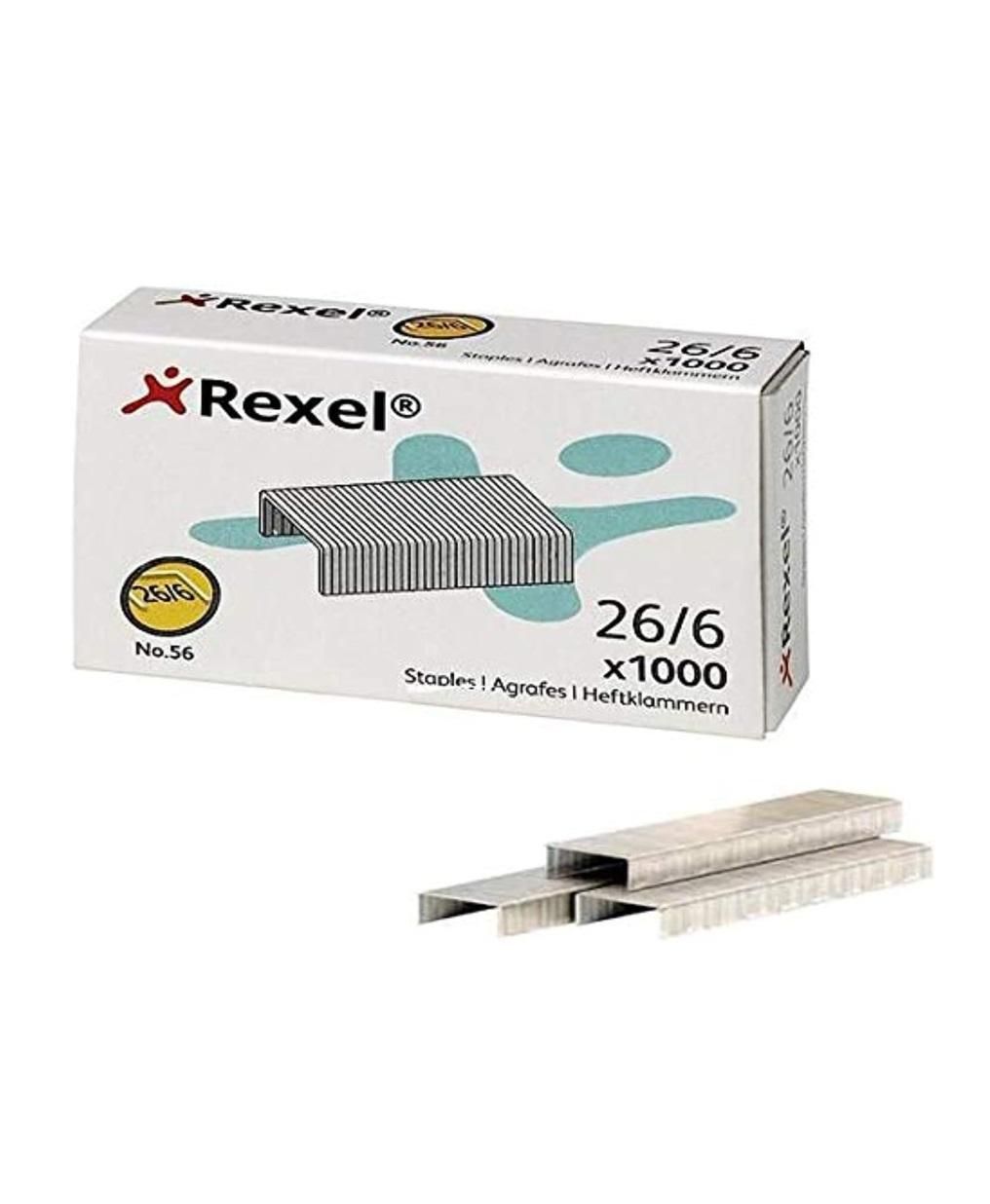 Rexel Staple Pin, 26/6 - Pack of 1000