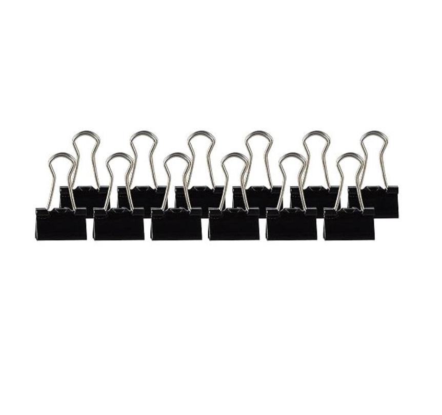 Partner Binder Clips, 15 mm - 12 Pieces