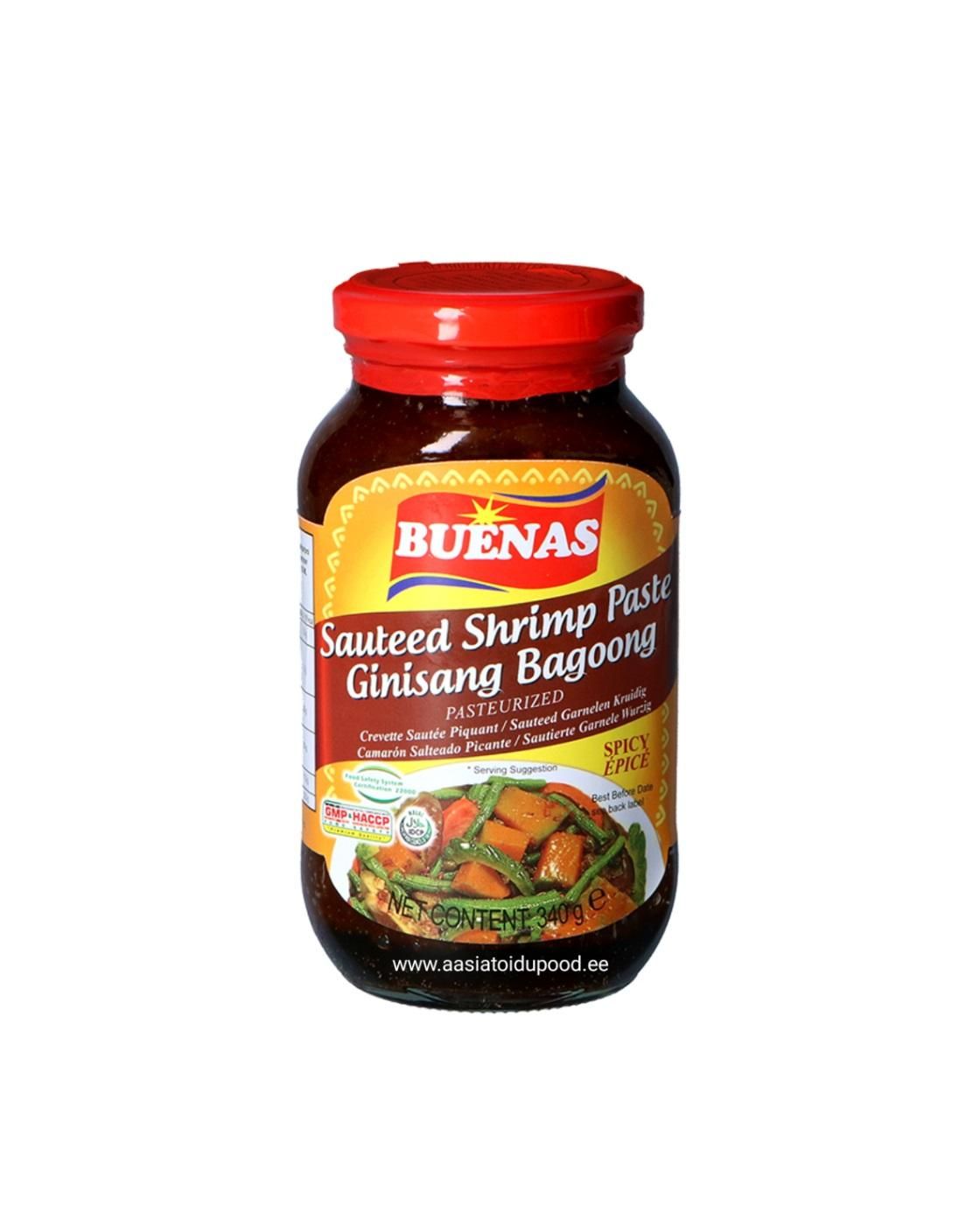 Buenas  Sauteed Shrimp Paste, Spicy - 340g