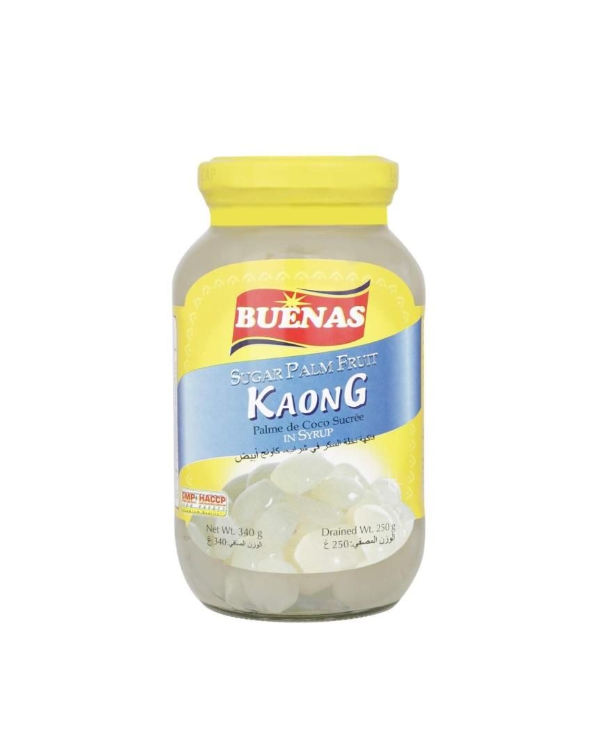 Buenas Sugar Palm Fruit, Kaong in Syrup - 340g