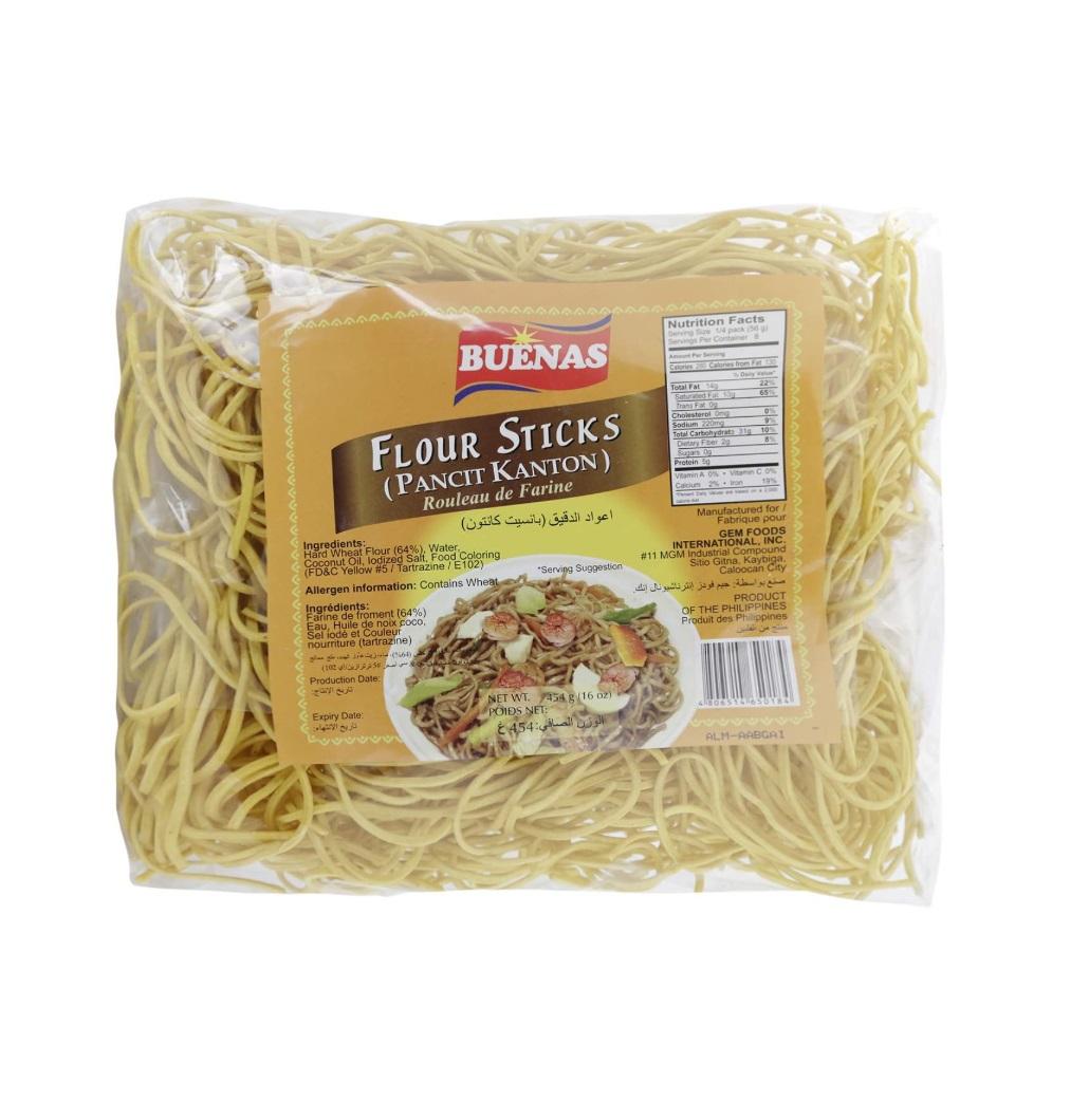 Buenas Chinese Noodles Pansit Canton - 454g