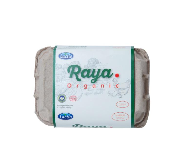 Lactio Raya Organic Eggs - 6 pcs