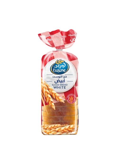 L'Usine Sliced White Bread - 600g