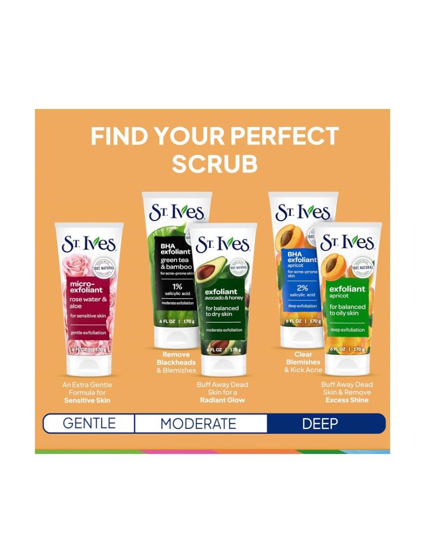 St. Ives Blemish Control Apricot Face Scrub - 6 oz