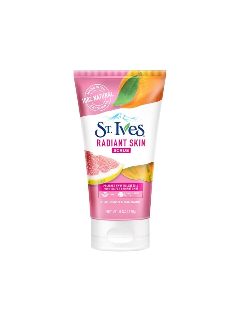 St. Ives Radiant Skin Pink Lemon & Mandarin Orange Face Scrub - 170g