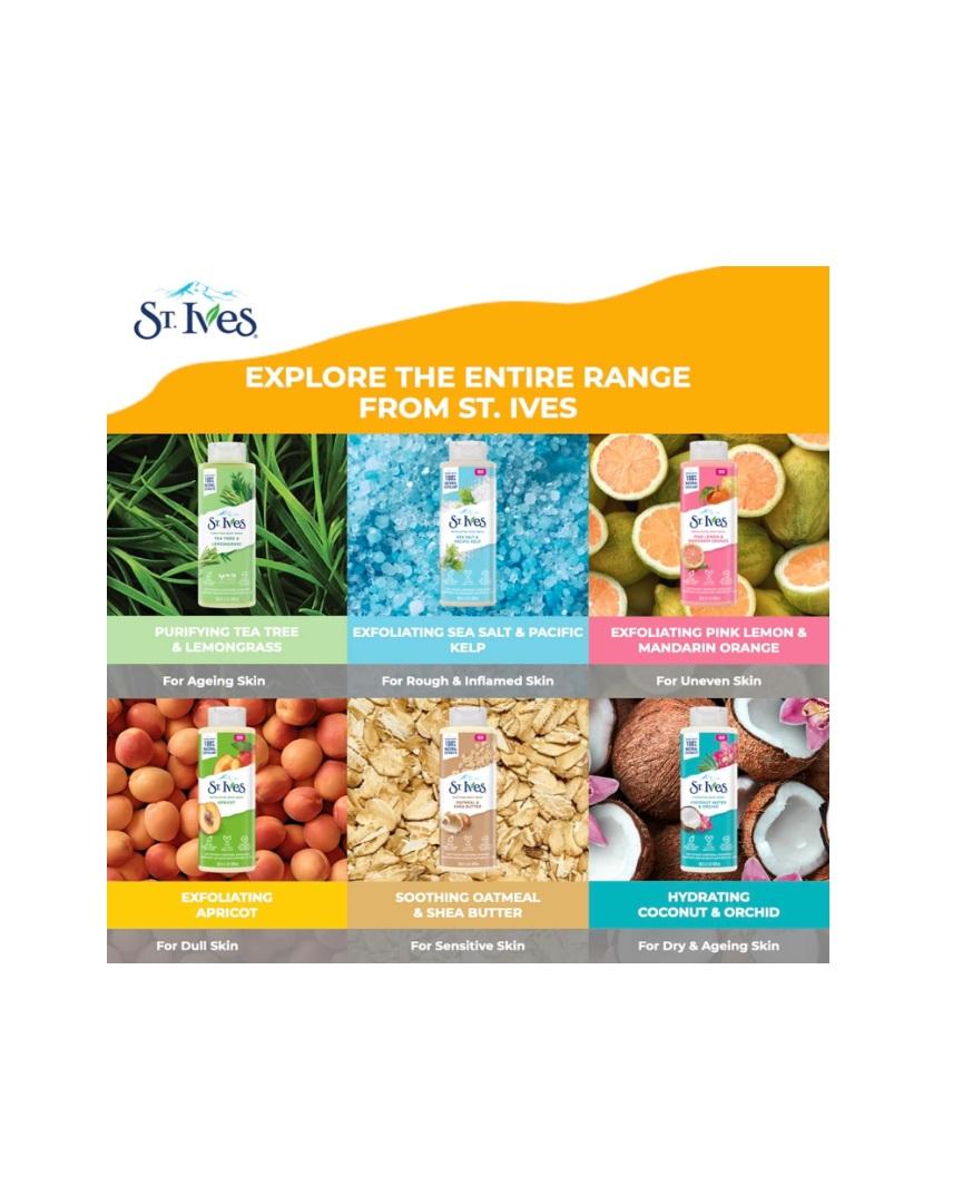 St. Ives Coconut Water & Orchid Hydrating Body Wash - 16 Oz