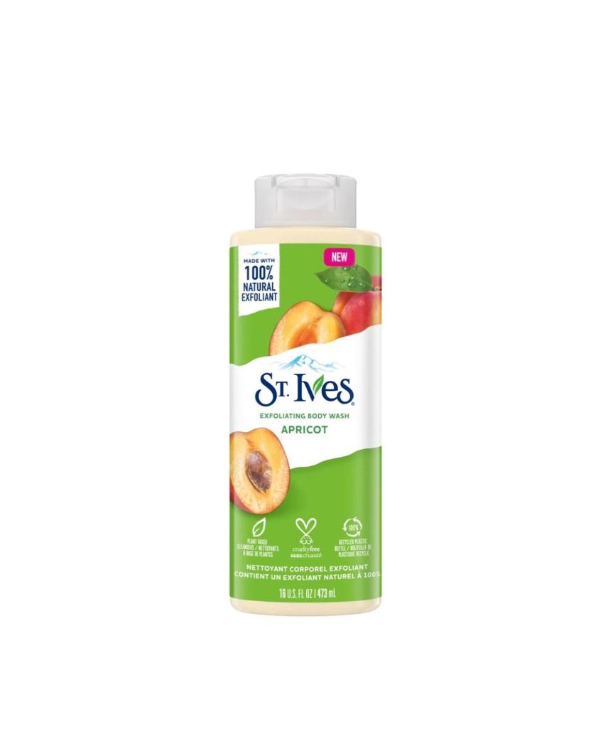 St. Ives Exfoliating Body Wash with Apricot Fruit Extracts - 16 Oz