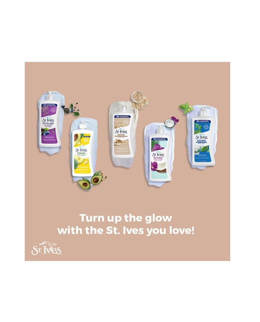 St. Ives Soothing Oatmeal & Shea Butter Body Lotion - 21 Oz