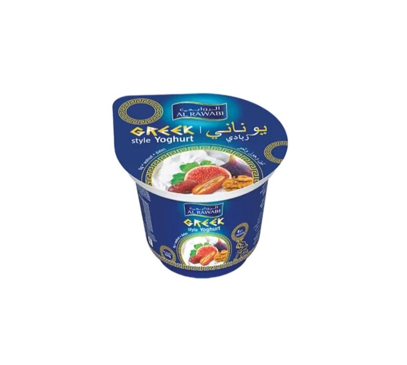 Al Rawabi Greek Yoghurt Fig Walnut & Date - 150g