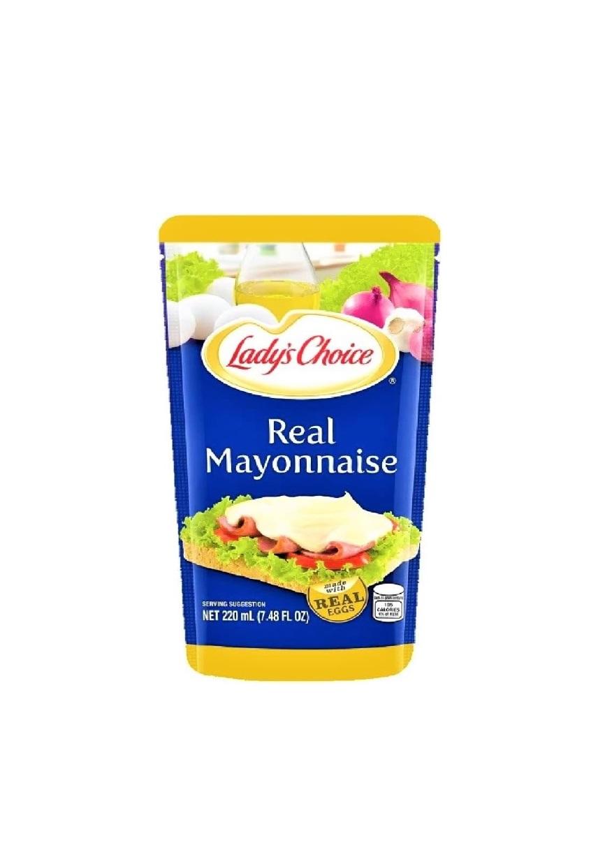 Lady's Choice Real Mayonnaise, Doy - 220 ml