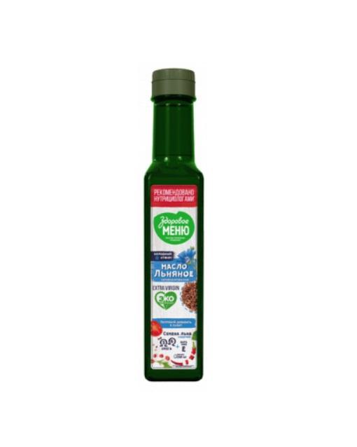 Healthy Menu Unrefined Flaxseed Oil - 250 ml