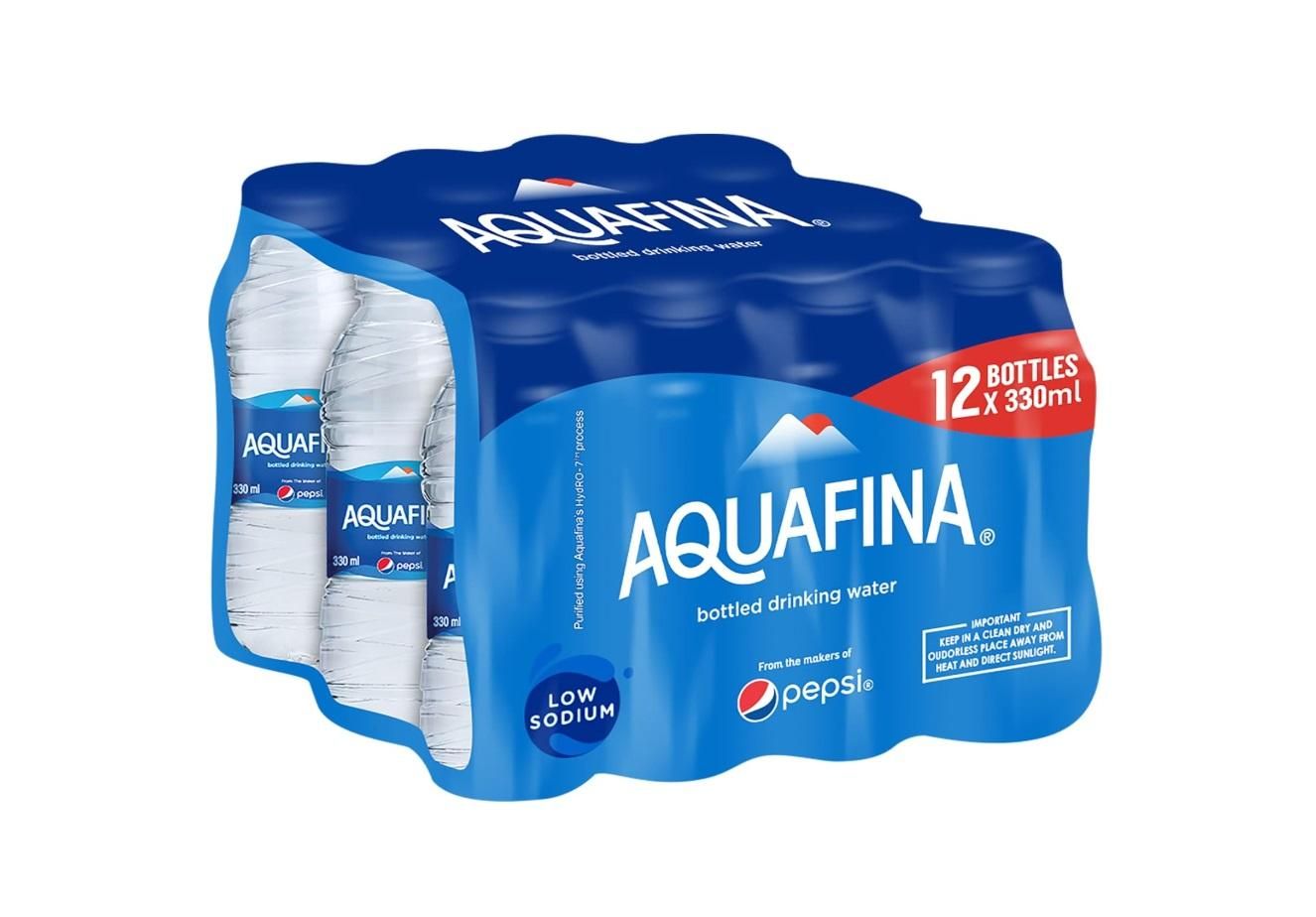 Aquafina Bottled Drinking Water - 330 ml x 12