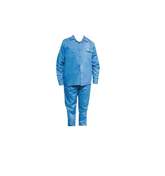 STUDY PLUS 65/35% Poly-Cotton Two Piece Work Uniform SET, Long Sleeves; Color Options Available - Size S - 5 XL