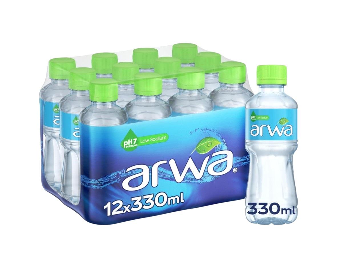 Arwa Drinking Water - 330 ml x 12