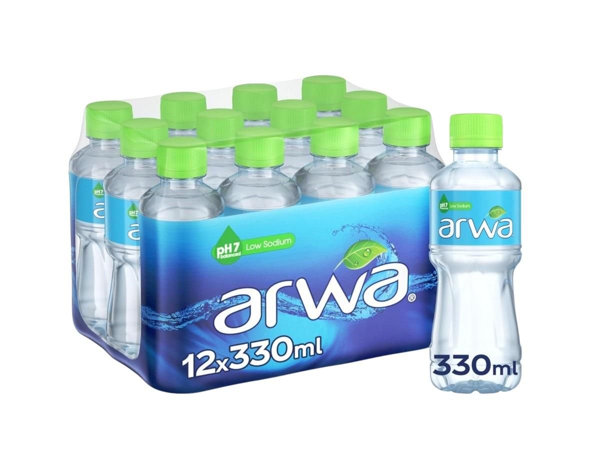 Arwa Drinking Water - 330 ml x 12