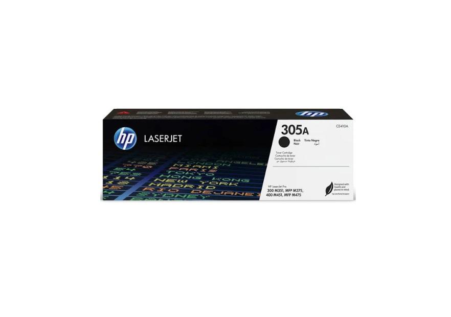 HP 305A Black Toner Cartridge CE410A