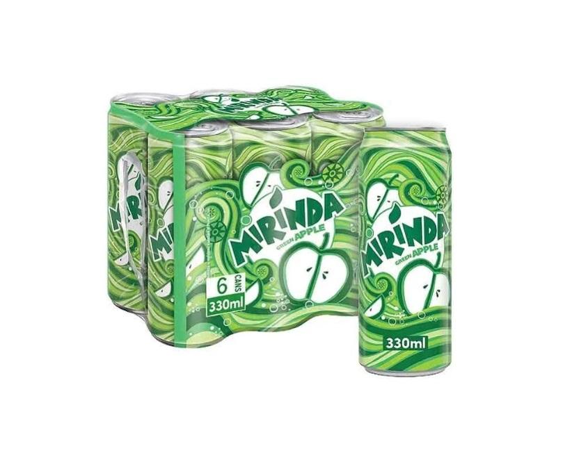 Mirinda Apple, Can - 330 ml x 6