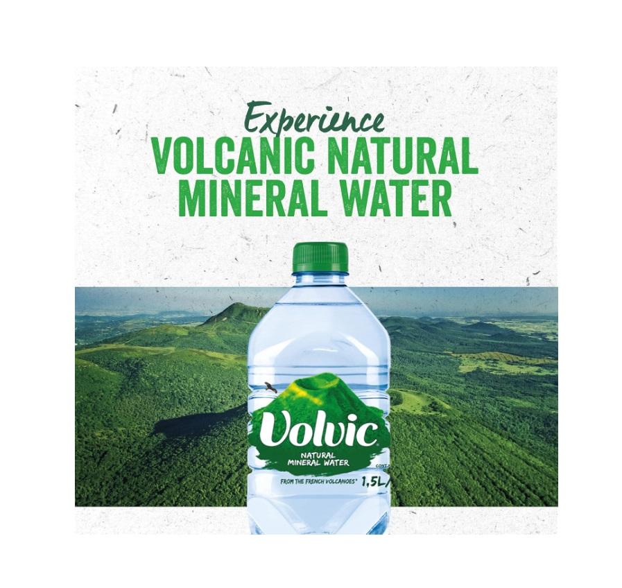 Volvic Natural Spring Water - 330 ml x 24