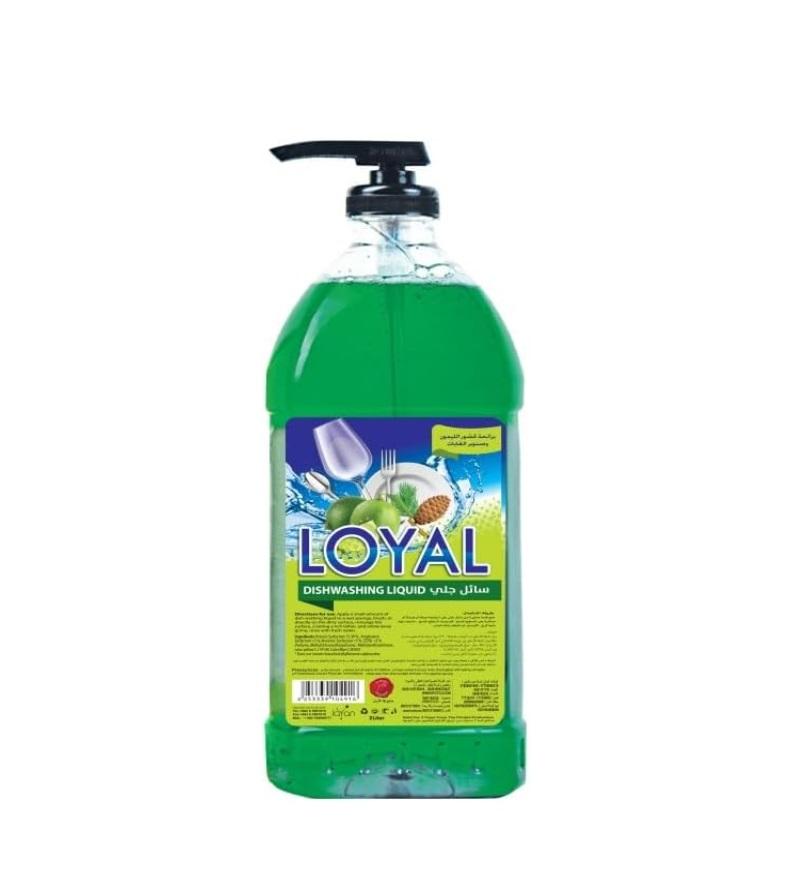 Loyal Dishwashing Liquid, Lemon Zest & Forest Pine Scent - 1000 ml