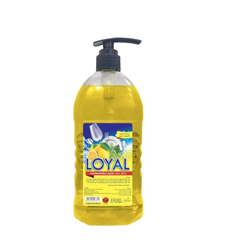 Loyal Dishwashing Liquid, Lemon Scent - 1000 ml