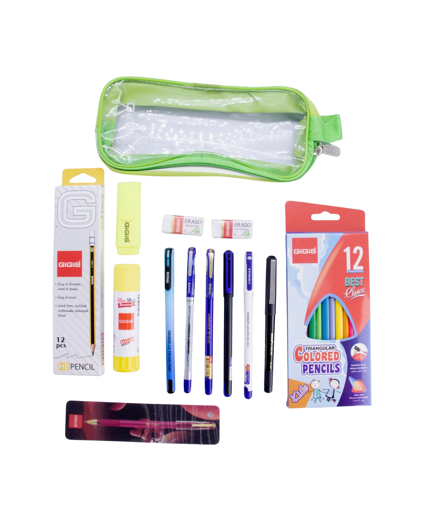 GIGIS Stationery Kit (Set of 13)