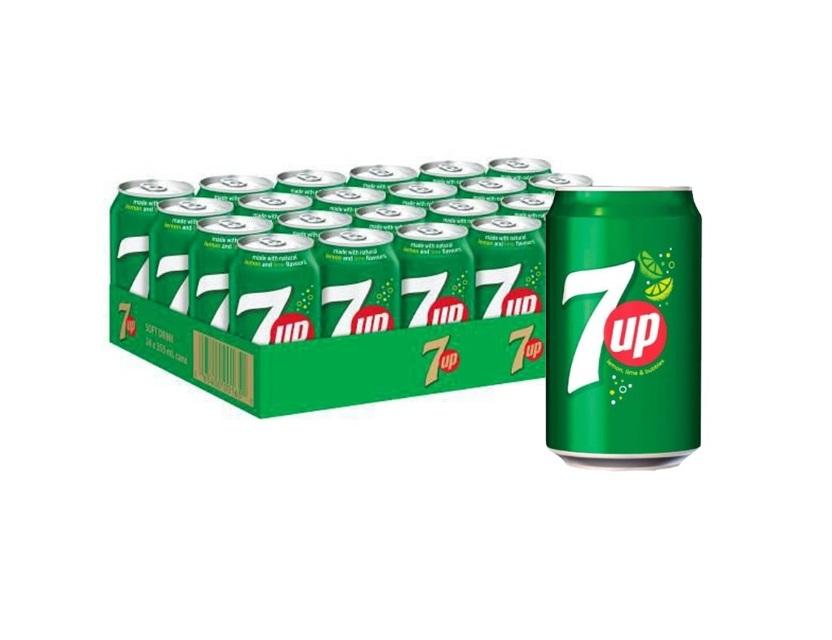 7Up Regular, Can - 300 ml x 24