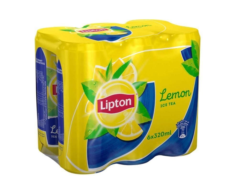 Lipton Iced Tea Lemon, Can - 320 ml